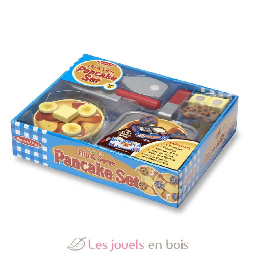 Kit pour pancakes en bois - Melissa & Doug