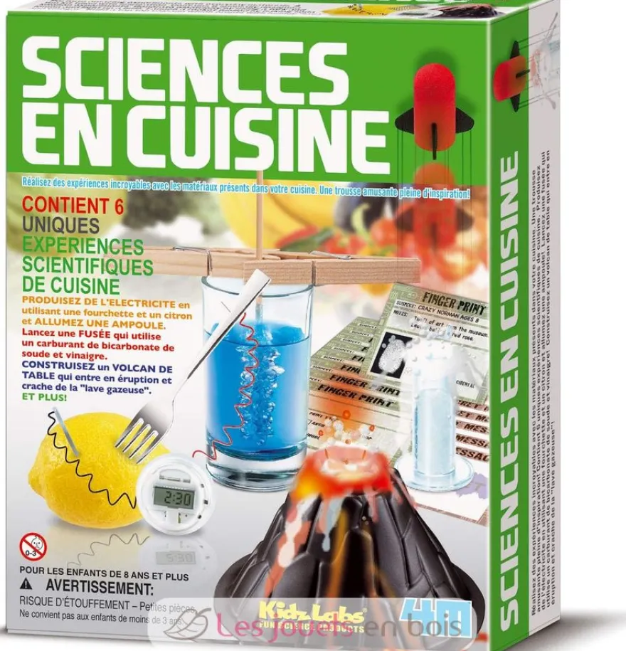 Kit Sciences en cuisine - 4M KidzLabs
