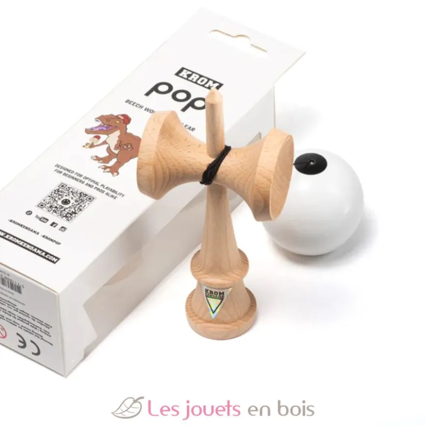 Krom Kendama Pop Lol Blanc - KROM Kendama