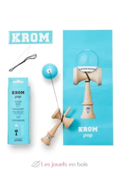 Krom Kendama Pop Lol Bleu ciel - KROM Kendama