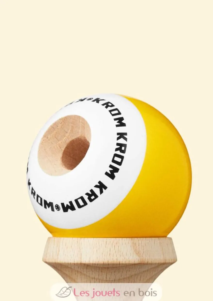 Krom Kendama Pop Lol Jaune - KROM Kendama