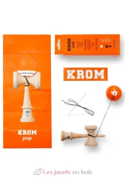 Krom Kendama Pop Lol Orange - KROM Kendama