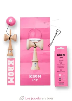 Krom Kendama Pop Lol Rose - KROM Kendama