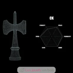 Krom Kendama Pop Lol Violet - KROM Kendama