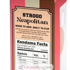 Krom Kendama Strogo Neapolitan Chocolate - KROM Kendama