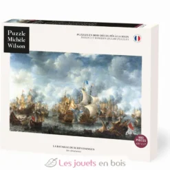 La bataille de Scheveningen d'Abrahamsz - Puzzle Michèle Wilson
