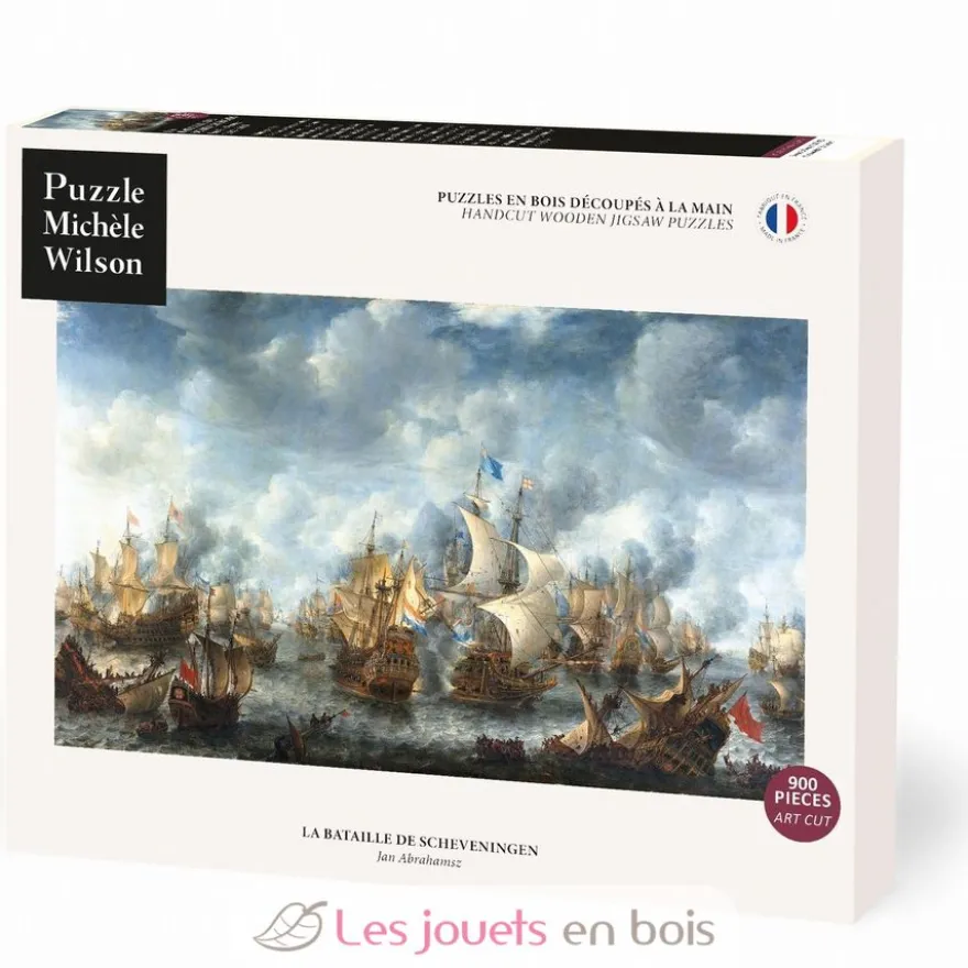 La bataille de Scheveningen d'Abrahamsz - Puzzle Michèle Wilson