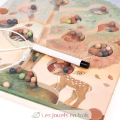 Labyrinthe magnétique coloré Arbre - Egmont Toys