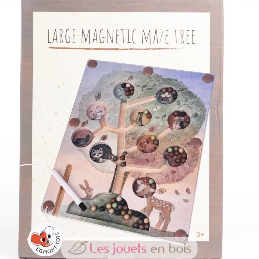 Labyrinthe magnétique coloré Arbre - Egmont Toys