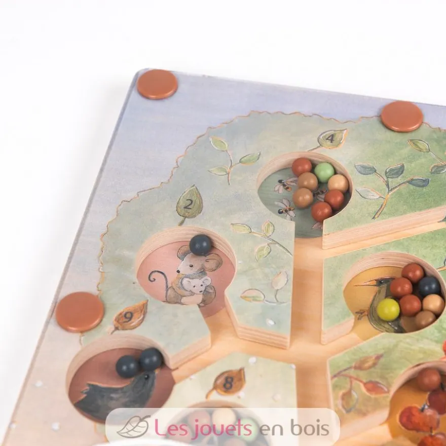 Labyrinthe magnétique coloré Arbre - Egmont Toys