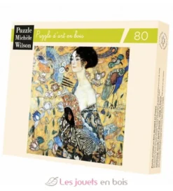 La dame à l'éventail de Klimt - Puzzle Michèle Wilson