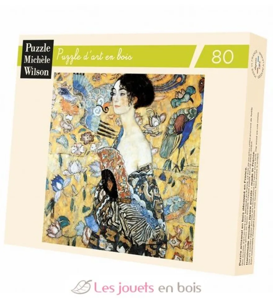 La dame à l'éventail de Klimt - Puzzle Michèle Wilson