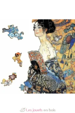 La dame à l'éventail de Klimt - Puzzle Michèle Wilson