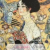 La dame à l'éventail de Klimt - Puzzle Michèle Wilson
