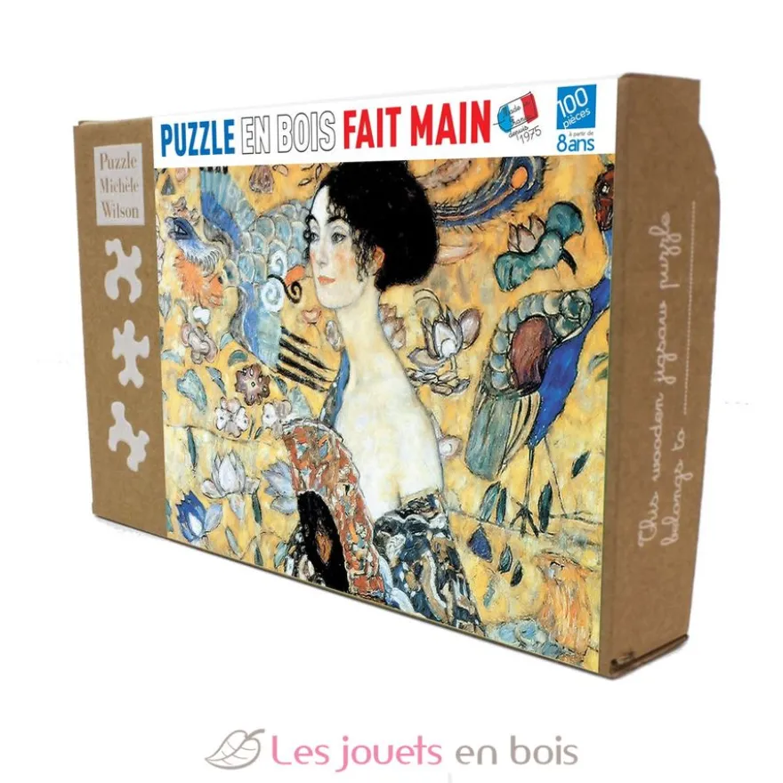 La dame à l'éventail de Klimt - Puzzle Michèle Wilson