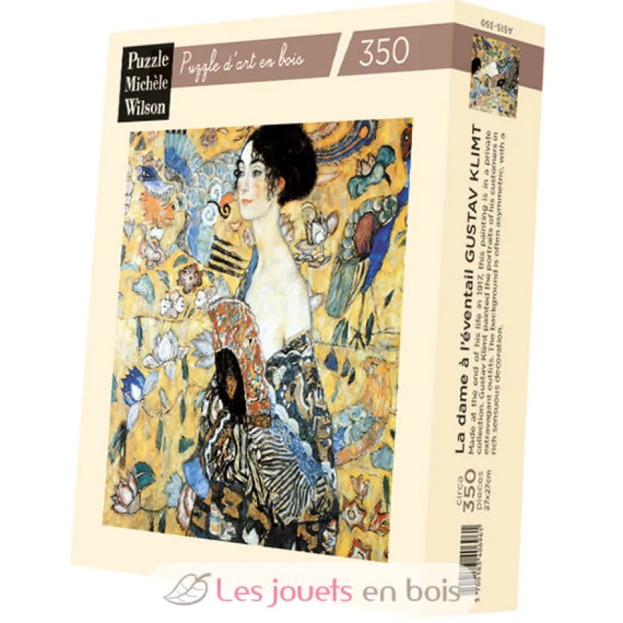 La dame à l'éventail de Klimt - Puzzle Michèle Wilson