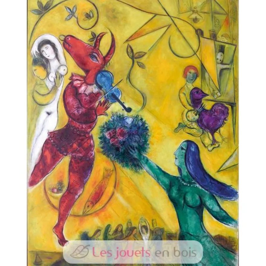 La danse de Marc Chagall - Puzzle Michèle Wilson