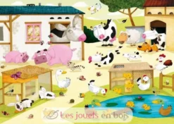 La ferme d'Olivier Huette - Puzzle Michèle Wilson