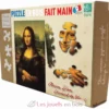 La Joconde de Léonard de Vinci - Puzzle Michèle Wilson
