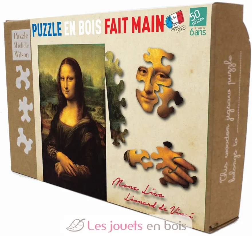 La Joconde de Léonard de Vinci - Puzzle Michèle Wilson