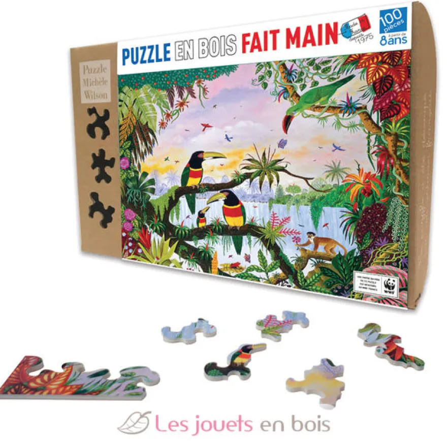 La jungle d'Alain Thomas - Puzzle Michèle Wilson