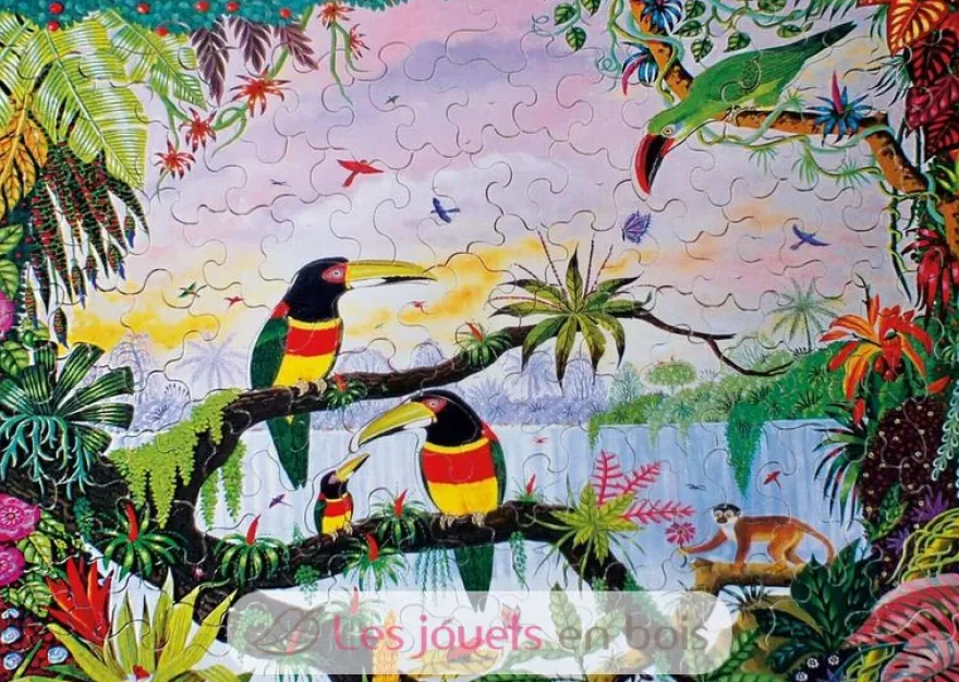 La jungle d'Alain Thomas - Puzzle Michèle Wilson