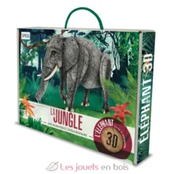La Jungle - L'éléphant 3D - Sassi Junior
