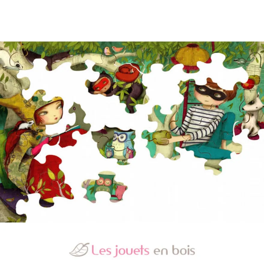 La Lecture de Sophie Lebot - Puzzle Michèle Wilson