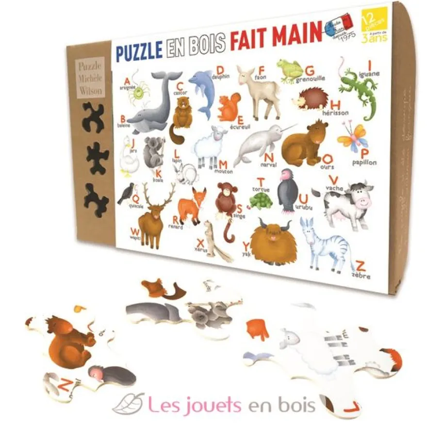 L'alphabet des animaux d'Hannah Weeks - Puzzle Michèle Wilson