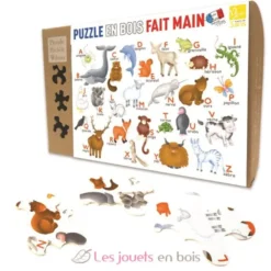 L'alphabet des animaux d'Hannah Weeks - Puzzle Michèle Wilson