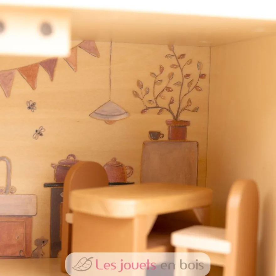 La maison de poupées aux écureuils - Bois - Egmont Toys