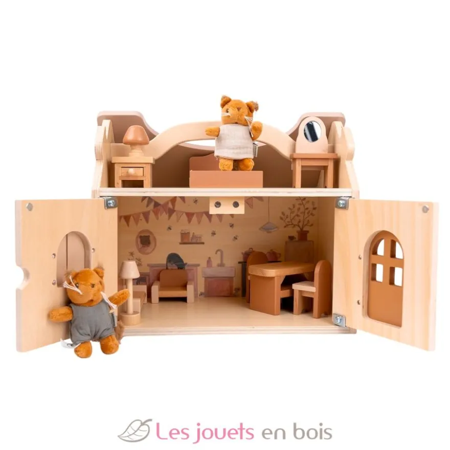 La maison de poupées aux écureuils - Bois - Egmont Toys