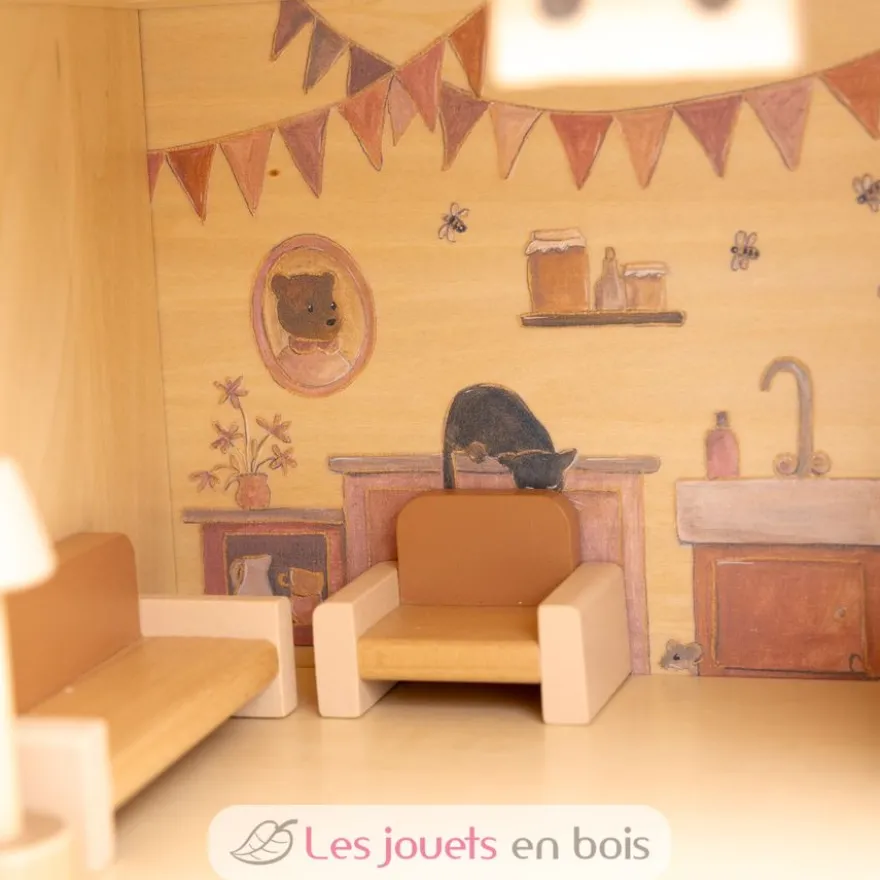 La maison de poupées aux écureuils - Bois - Egmont Toys