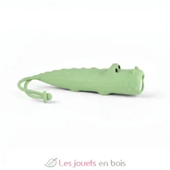 Lampe de poche en silicone Crocodile vert - Little L