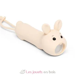 Lampe de poche en silicone Lapin beige - Little L