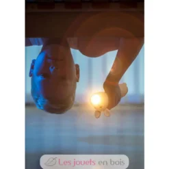 Lampe de poche en silicone Lapin beige - Little L