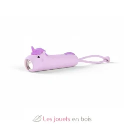 Lampe de poche en silicone Licorne violette - Little L