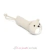 Lampe de poche en silicone Ours gris - Little L