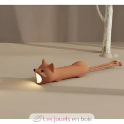 Lampe de poche en silicone Renard roux - Little L