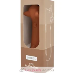 Lampe de poche en silicone Renard roux - Little L