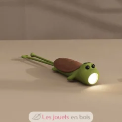 Lampe de poche en silicone Tortue verte - Little L