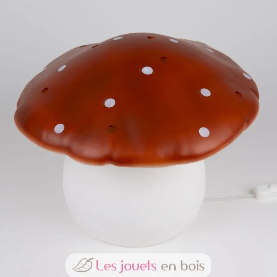 Lampe grand champignon rouge brique - Egmont Toys