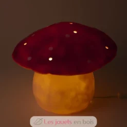 Lampe grand champignon rouge brique - Egmont Toys