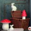 Lampe grand champignon rouge - Egmont Toys