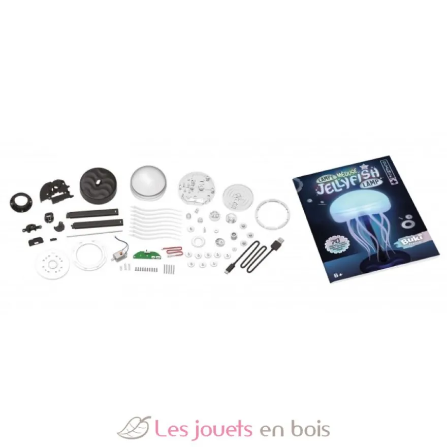 Lampe méduse à construire - Buki France