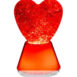 Lampe à paillettes Magic Glow Cœur - Plastique - Little L