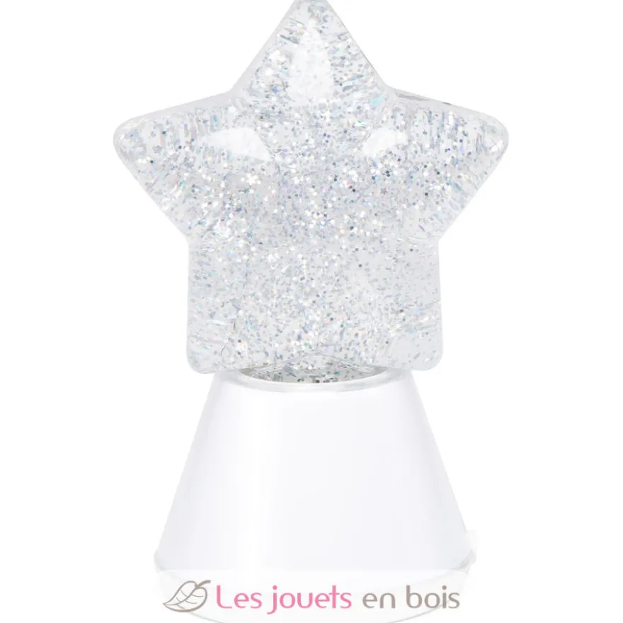 Lampe à paillettes Magic Glow Etoile - Plastique - Little L