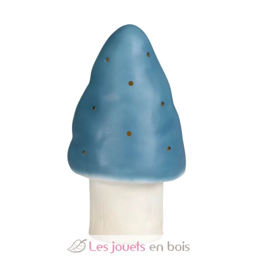 Lampe petit champignon bleu jeans - Egmont Toys