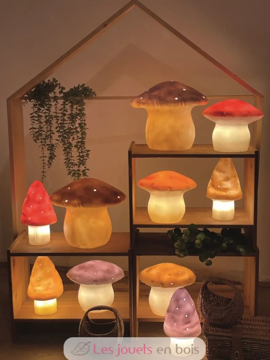 Lampe petit champignon doré - Egmont Toys