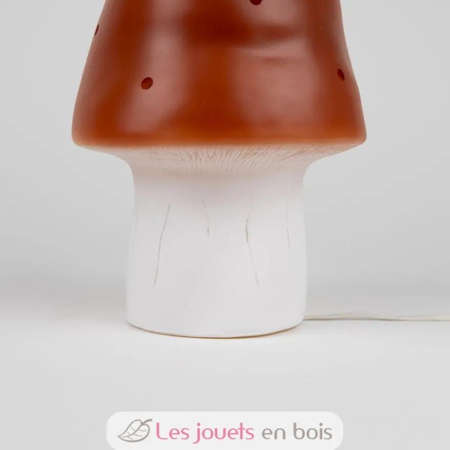 Lampe petit champignon rouge brique - Egmont Toys